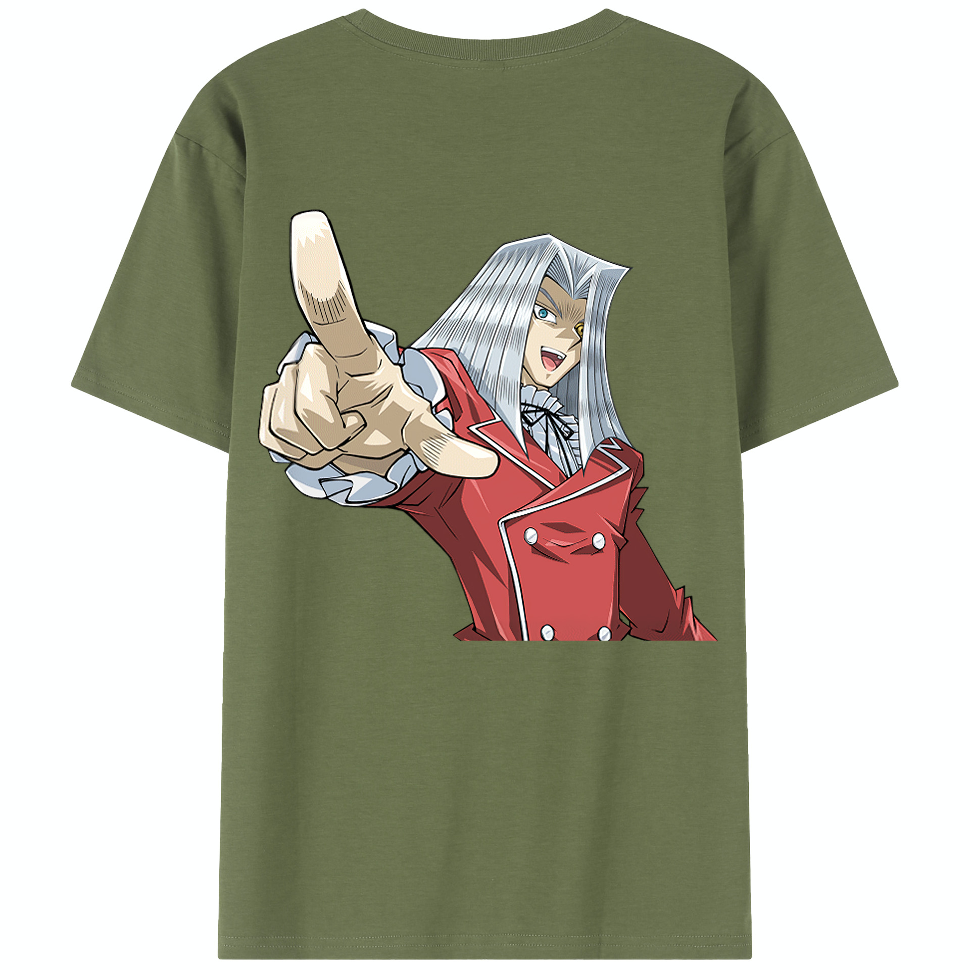 （画像用） 遊☆戯☆王 Yu-Gi-Oh! 綿100％半袖Tシャツ（背面プリント）